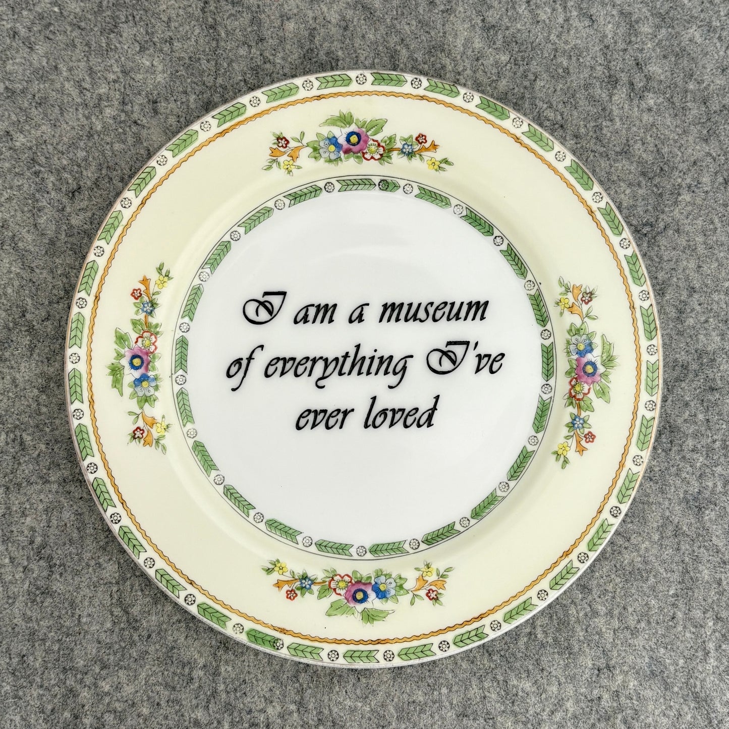 I am a museum to everything I've ever loved