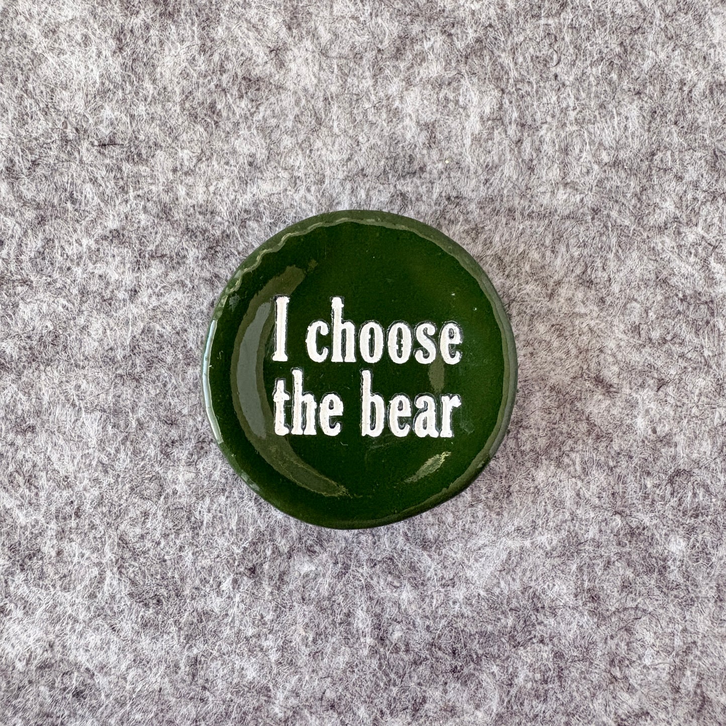 I choose the bear