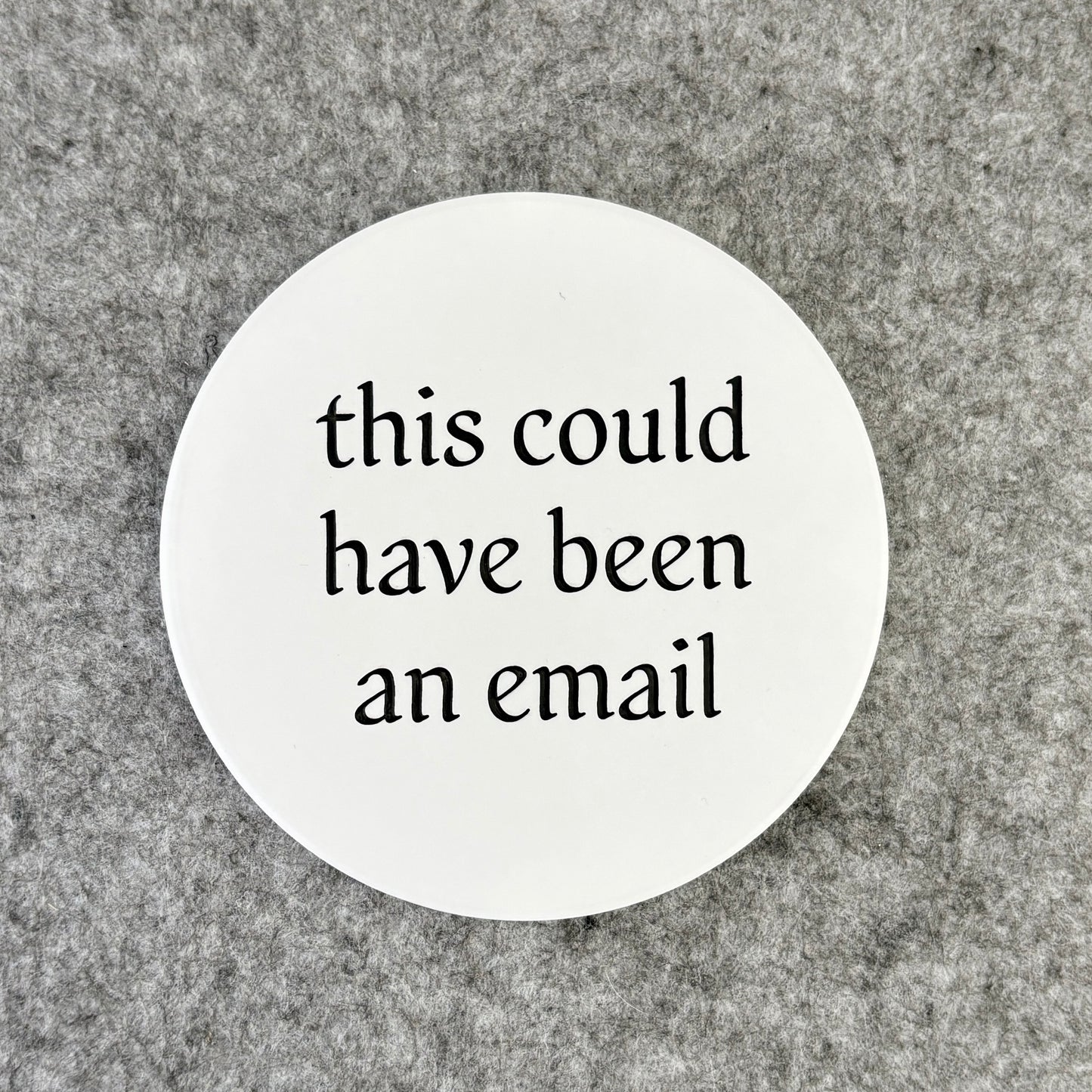this could have been an email