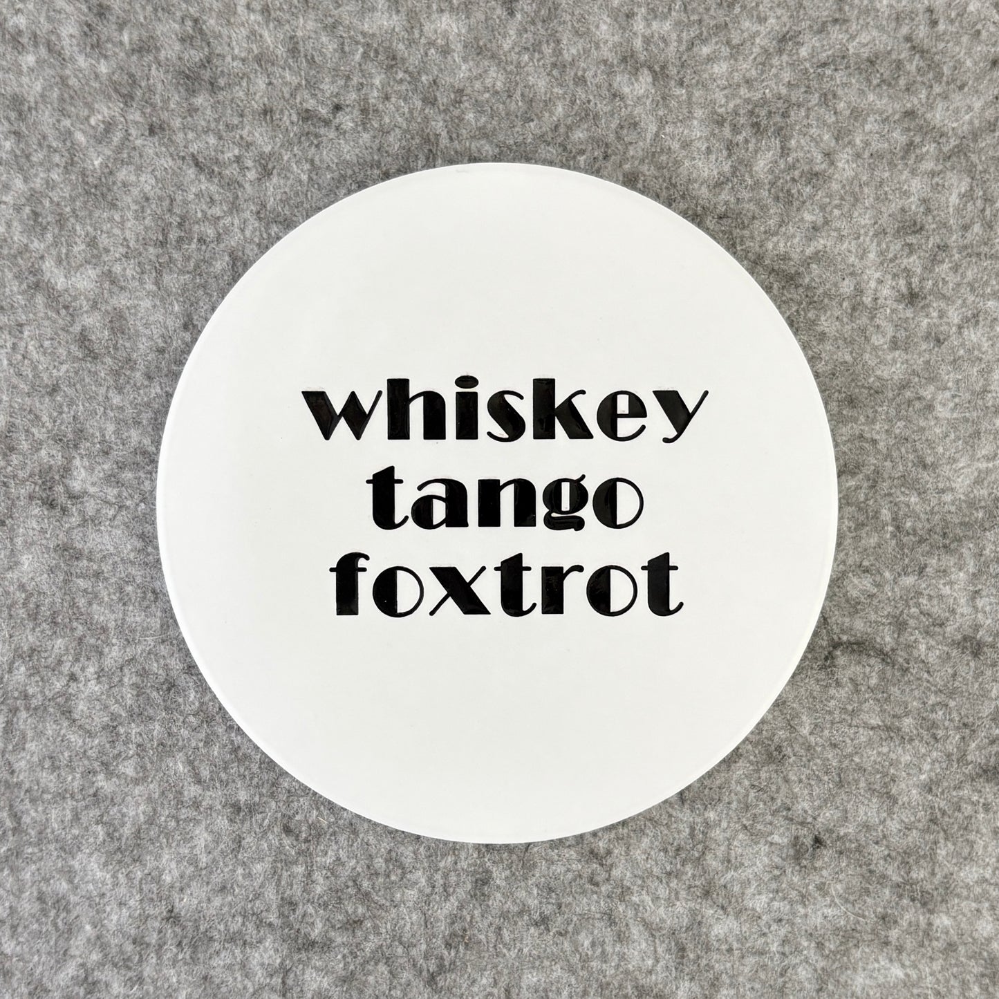 whiskey tango foxtrot
