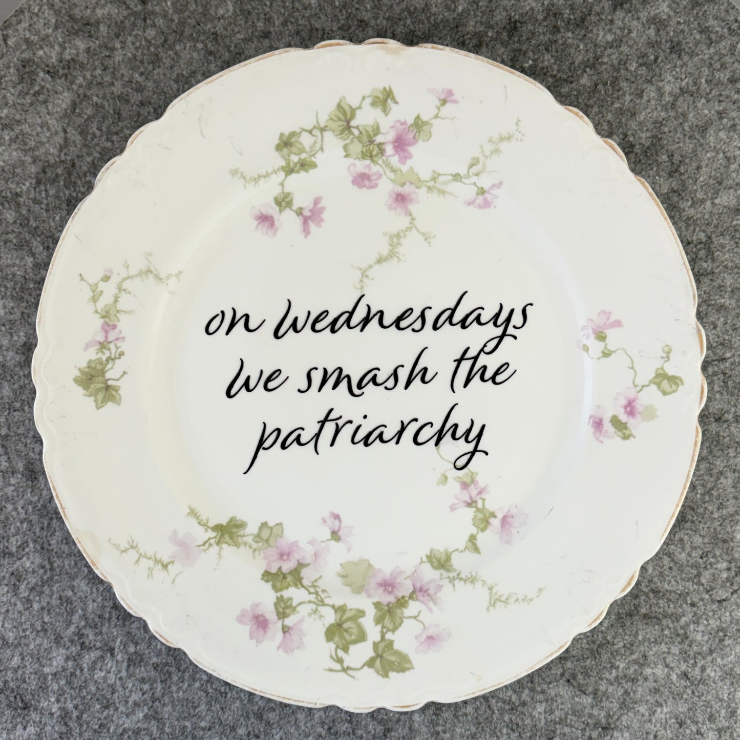 on wednesdays we smash the patriarchy