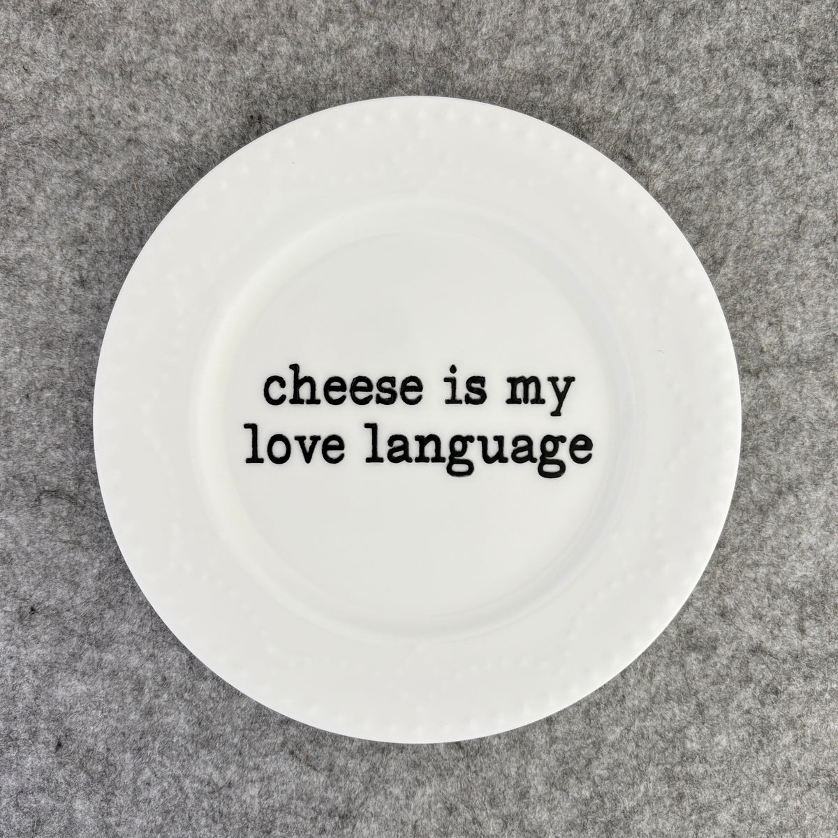 cheese is my love language
