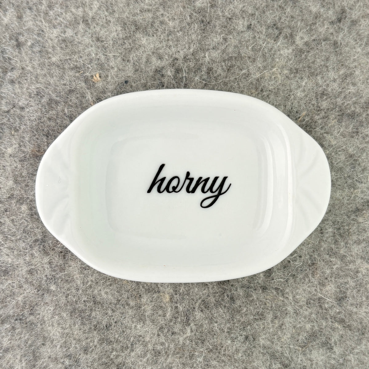 horny - trinket dish