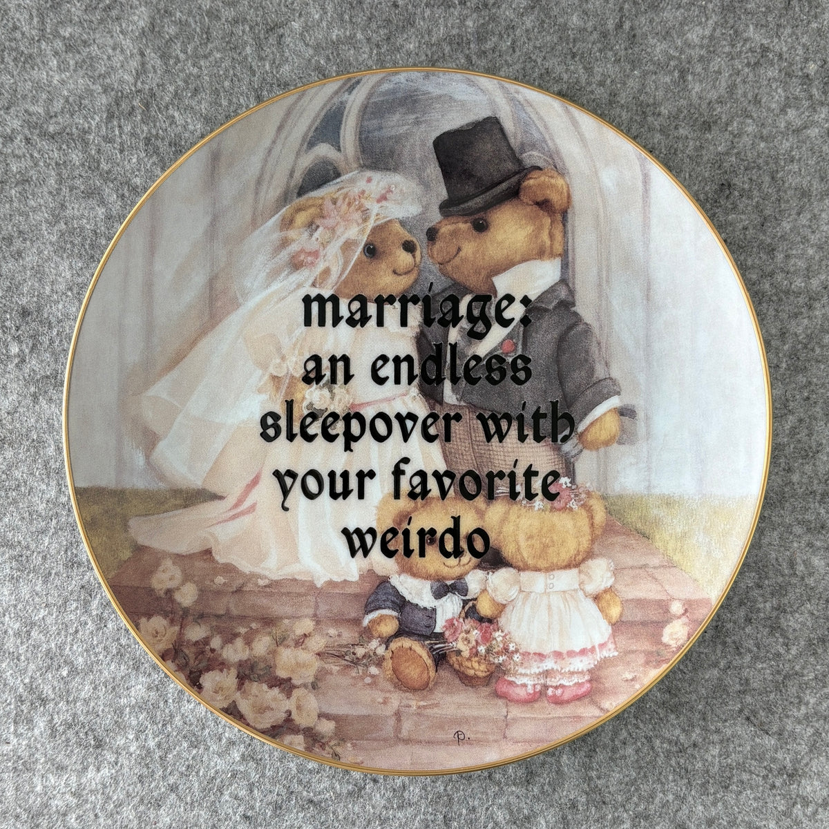 marriage: an endless sleepover with your favorite weirdo
