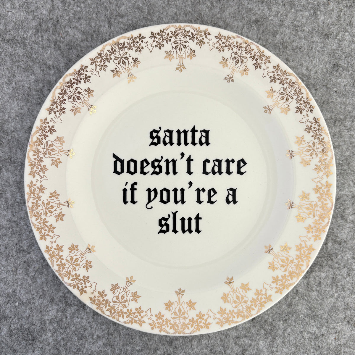 santa doesn't care if you're a slut