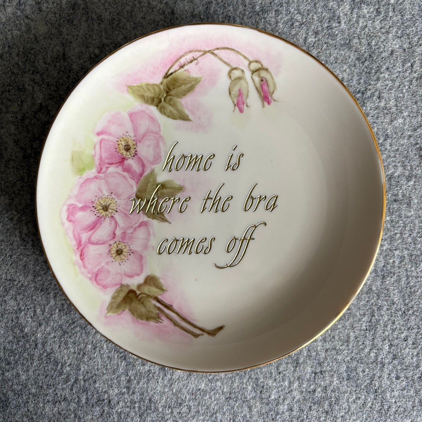 home is where the bra comes off