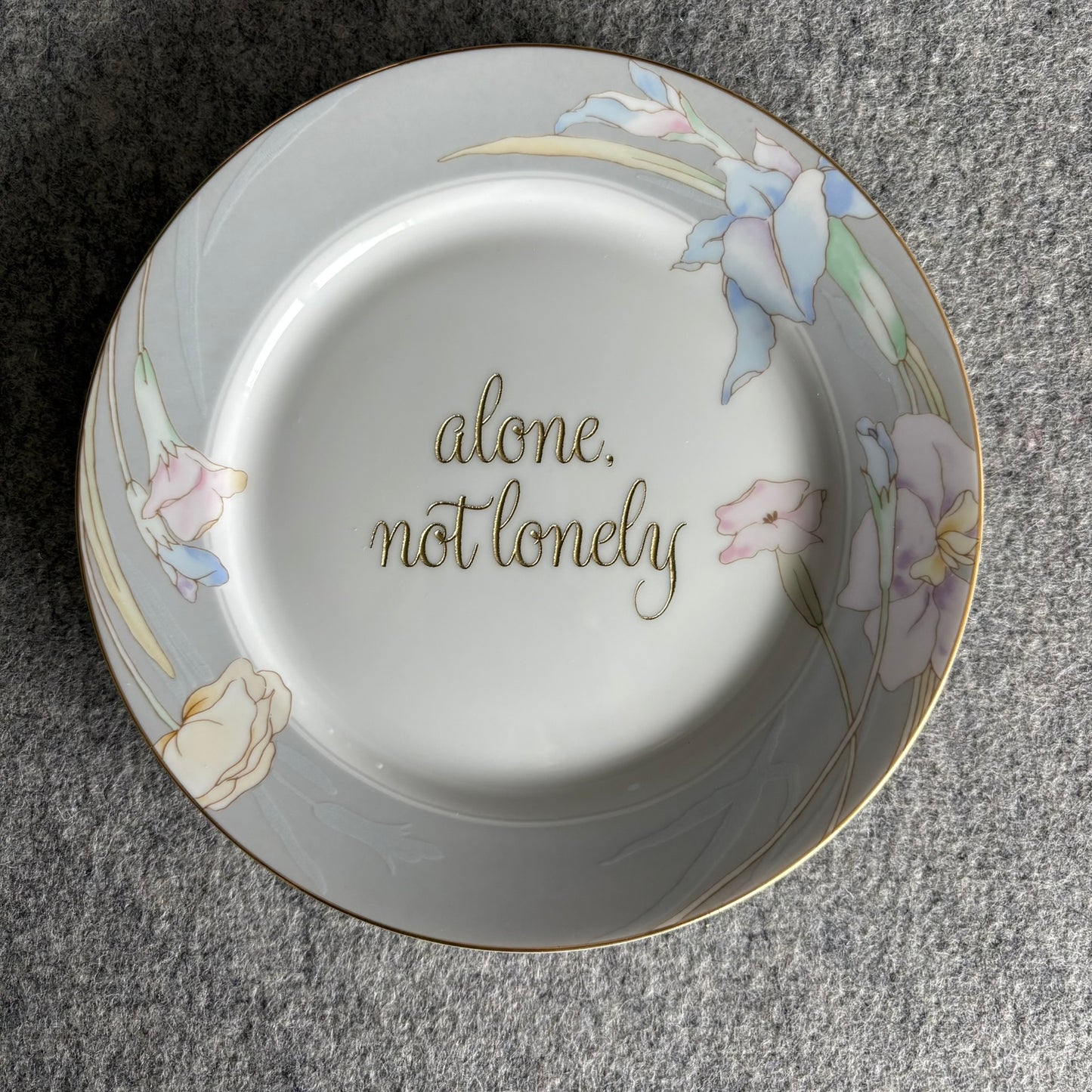 alone, not lonely