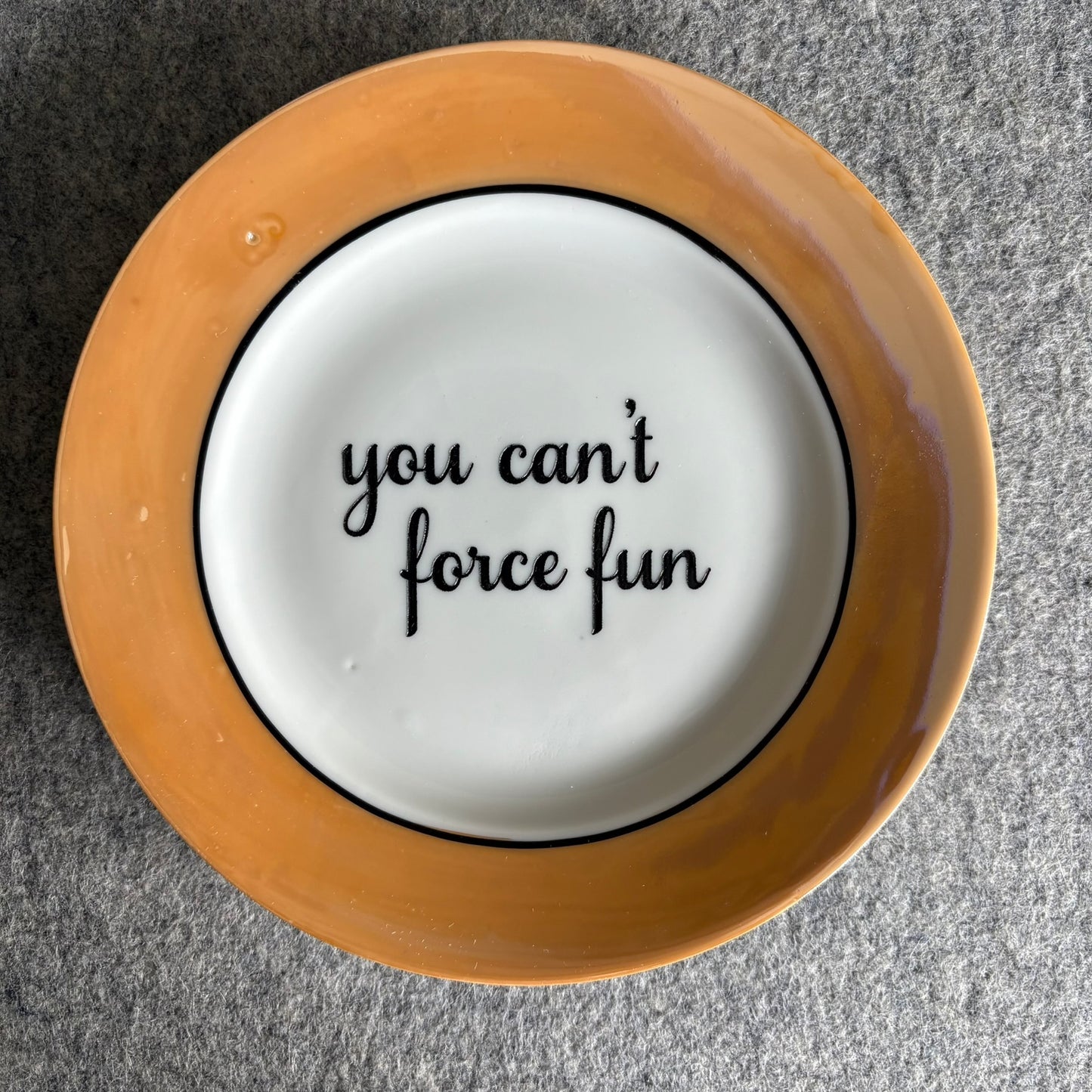 you can't force fun