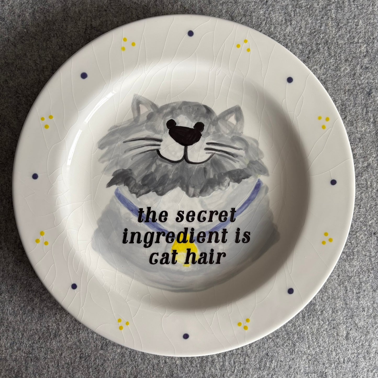 the secret ingredient is cat hair