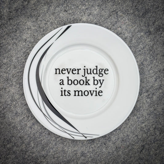 never judge a book by its movie