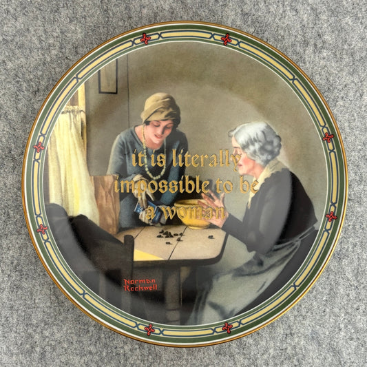 it is literally impossible to be a woman