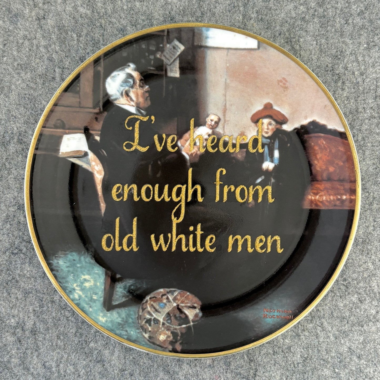 I've heard enough from old white men