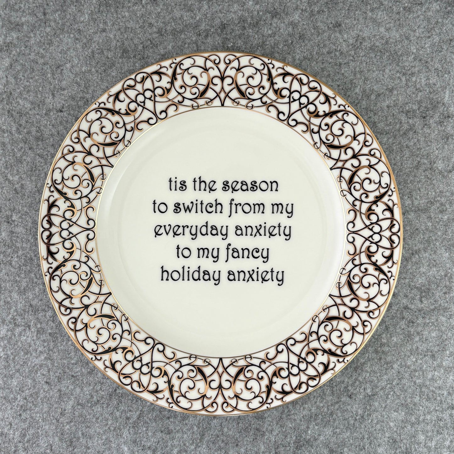 tis the season to switch from my everyday anxiety to my fancy holiday anxiety