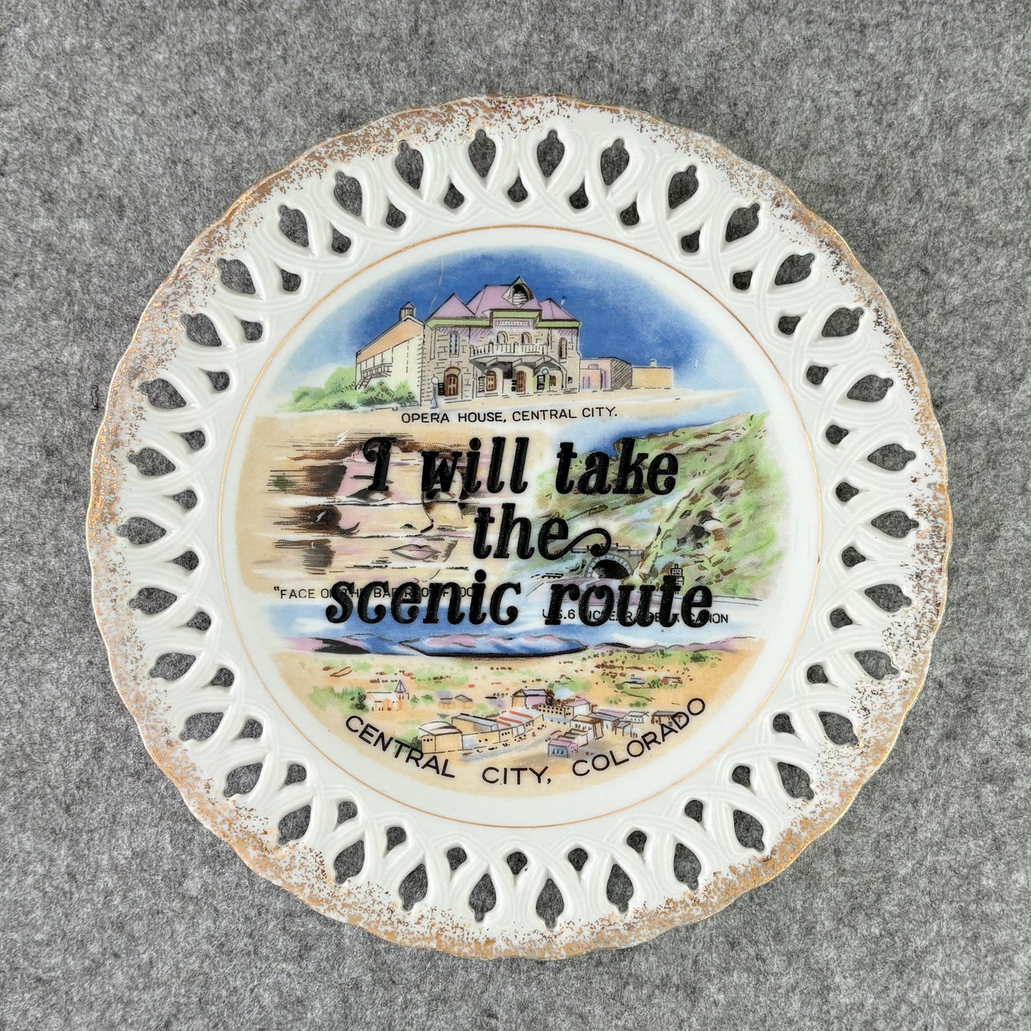 I will take the scenic route