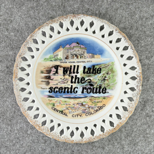 I will take the scenic route