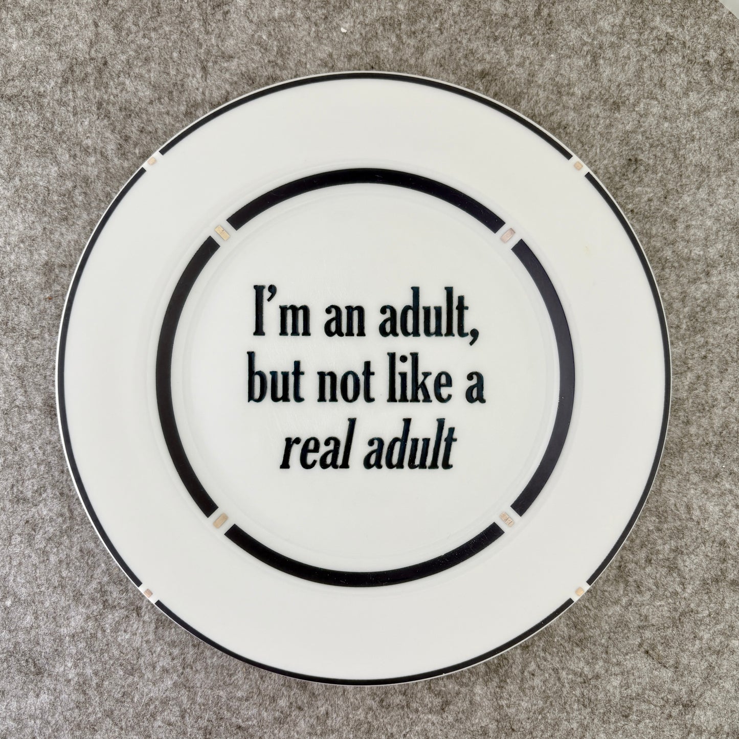 I'm an adult, but not like a real adult