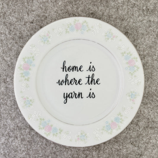 home is where the yarn is