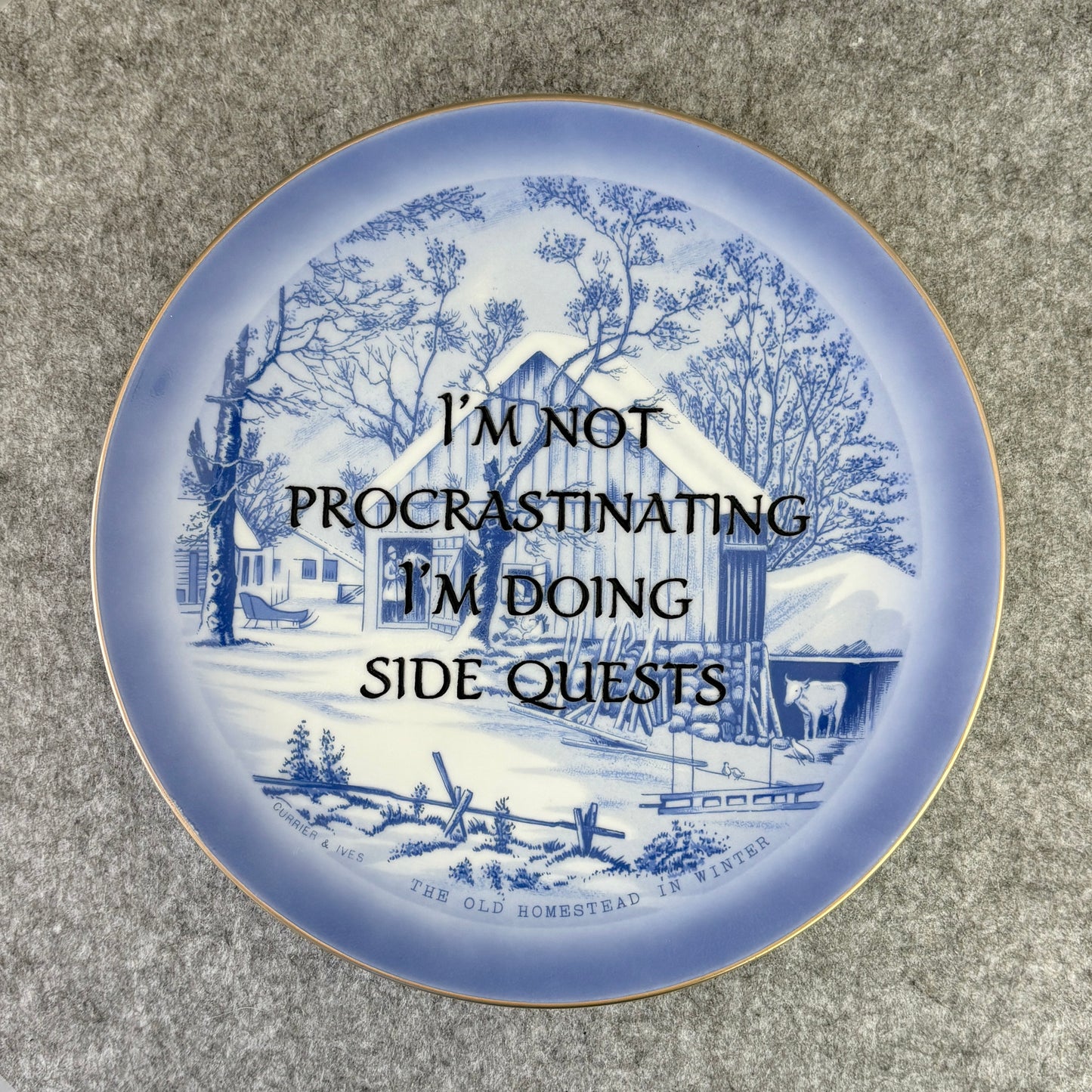 I'm not procrastinating, I'm doing side quests