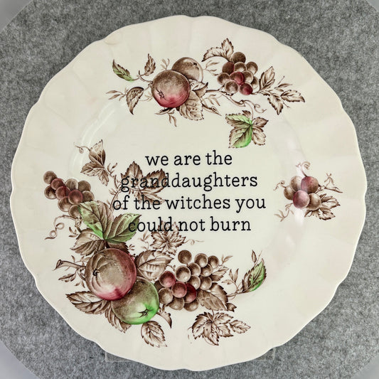 we are the granddaughters of the witches you could not burn