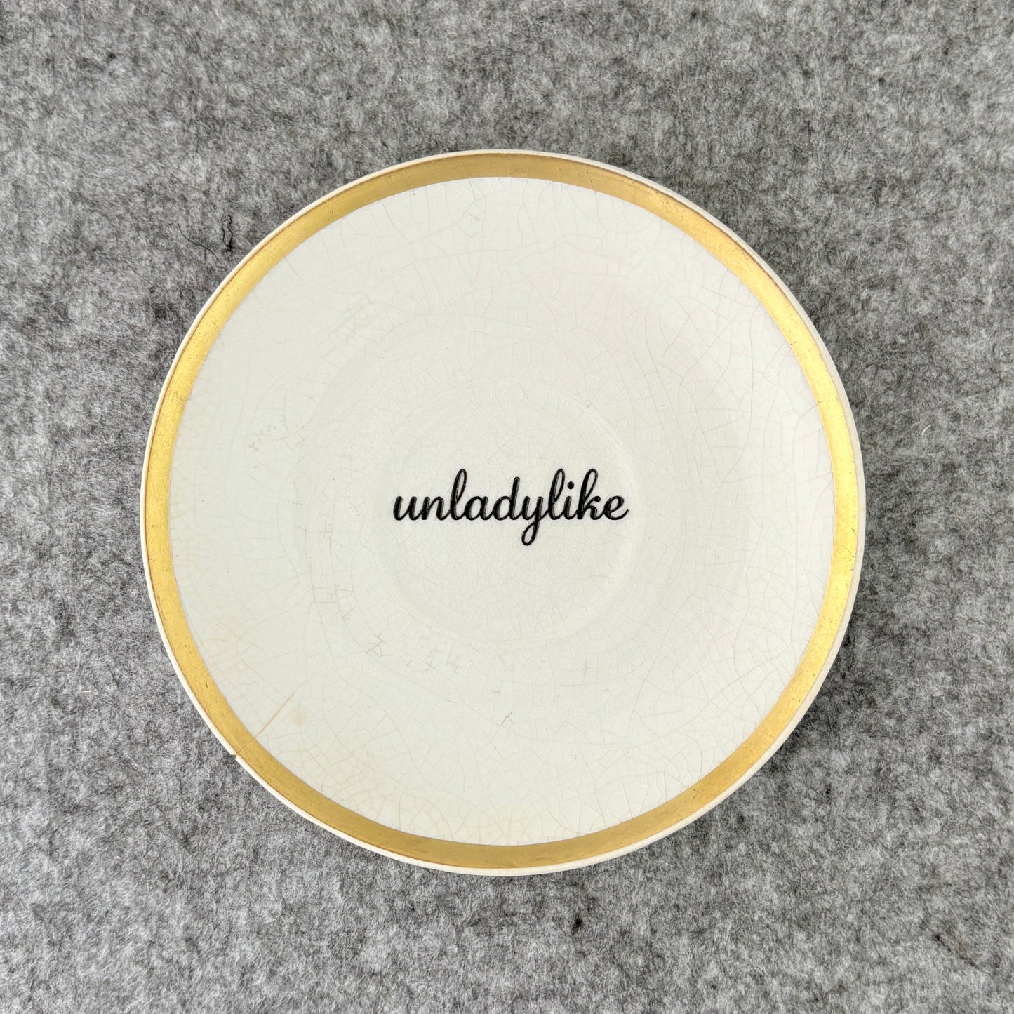 unladylike - trinket dish