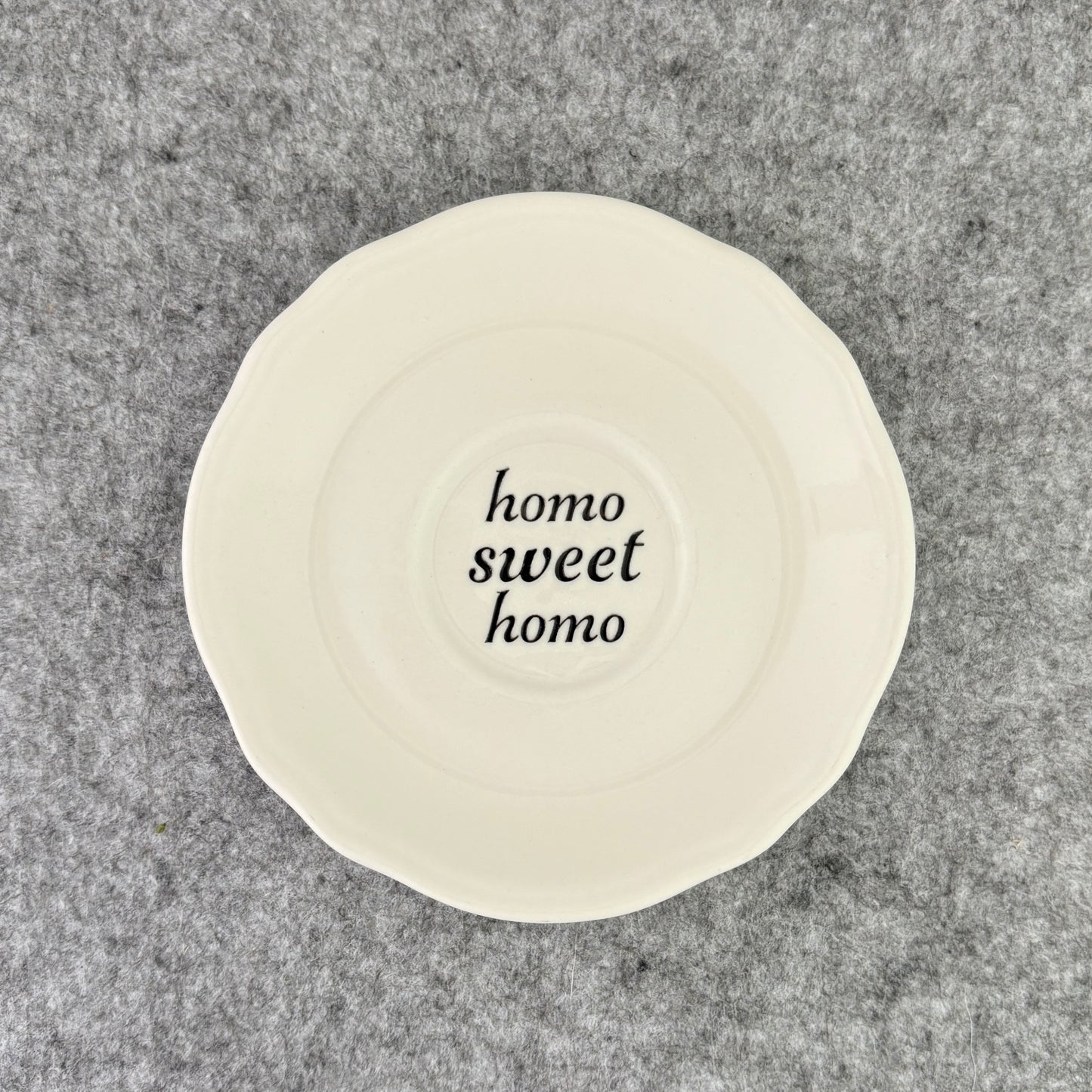 homo sweet homo - trinket dish