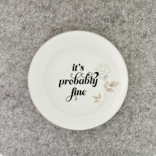 it's probably fine