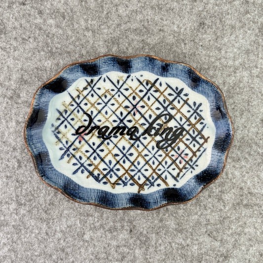drama king - trinket dish