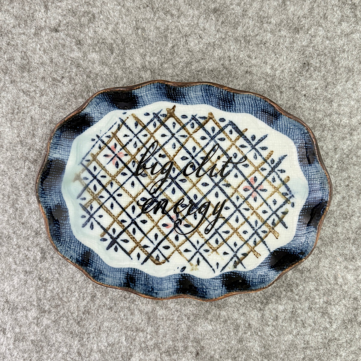 big clit energy - trinket dish