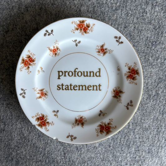 profound statement