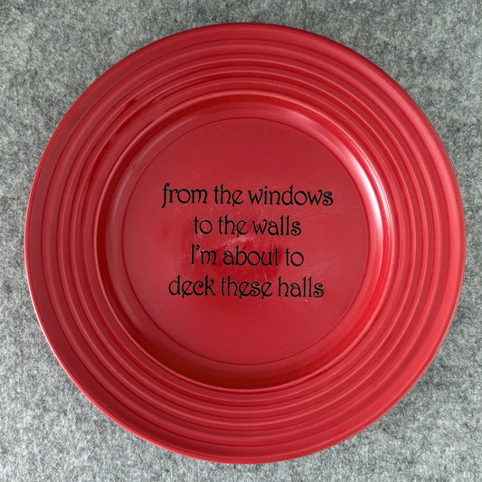 from the windows to the walls I'm about to deck these halls