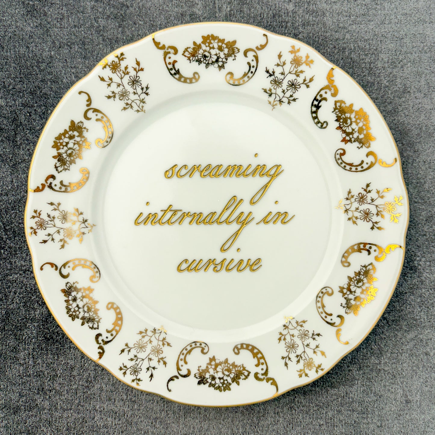 screaming internally in cursive