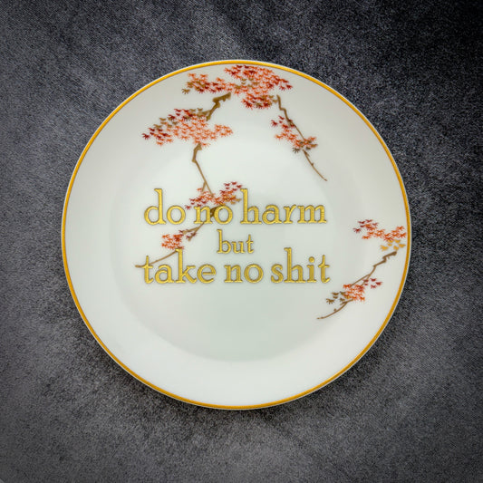 do no harm but take no shit