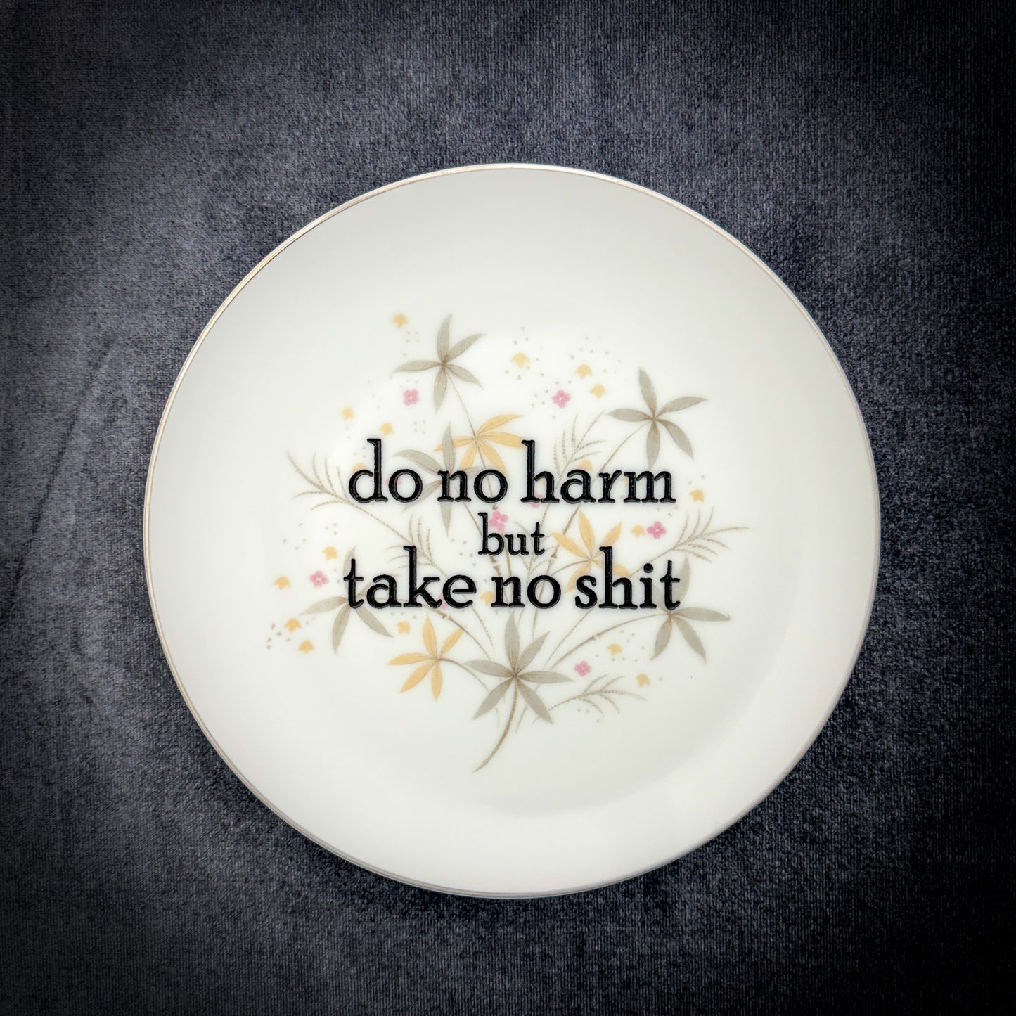 do no harm but take no shit