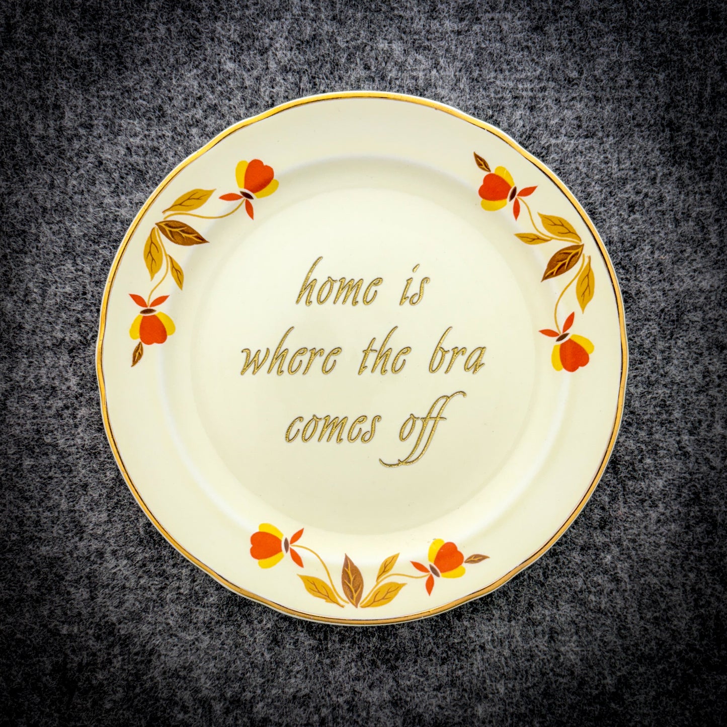 home is where the bra comes off