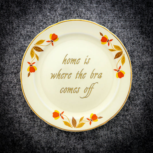 home is where the bra comes off