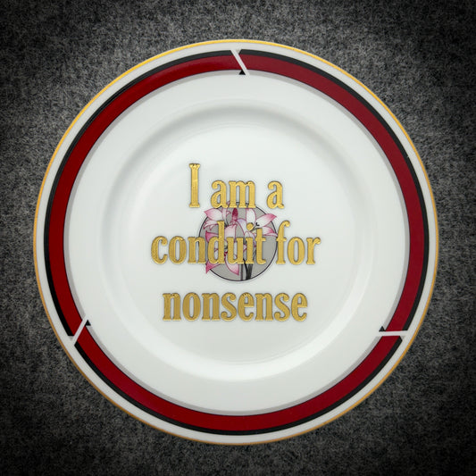 I am a conduit for nonsense